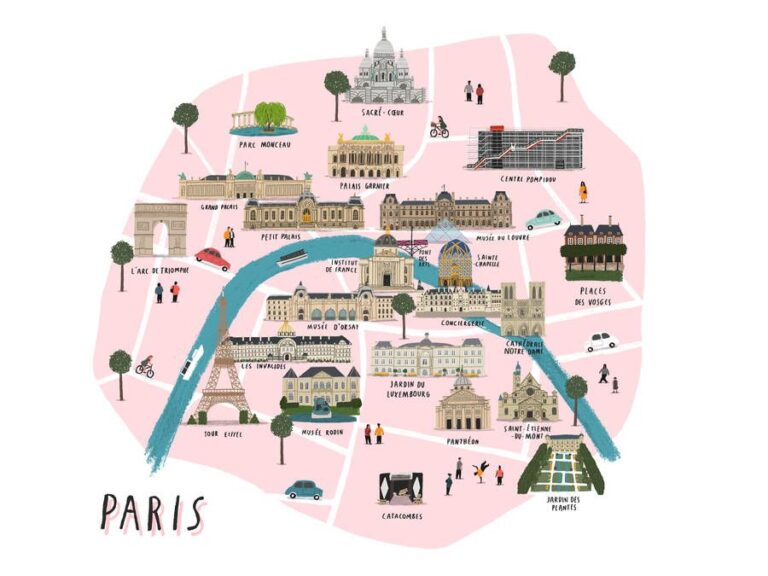 paris maps